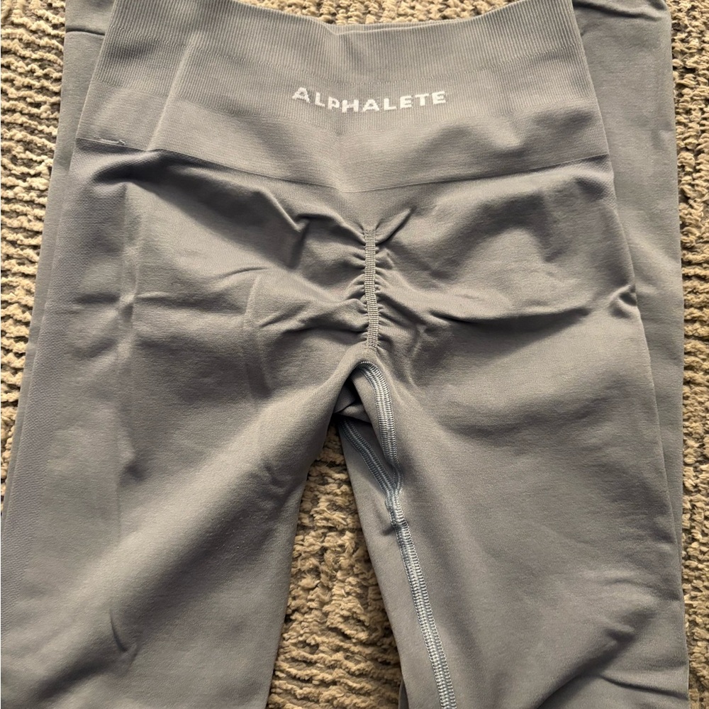Grey alphalete leggings size XS